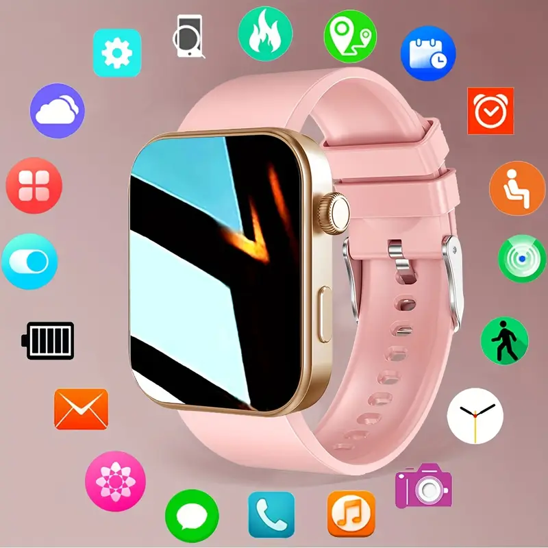 Montre connectée sans fil, appel sans fil, synchronisation d'informations de téléphone portable - Image 2