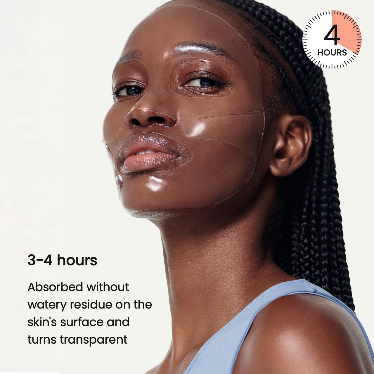 BIODANCE Hydro Cera-nol Real Deep Mask, masque hydrogel de nuit, 1,19 oz (34 g) x paquet de 4 - Image 4