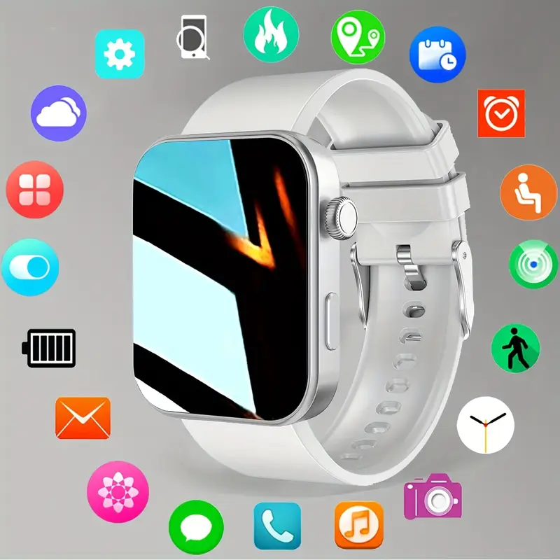 Montre connectée sans fil, appel sans fil, synchronisation d'informations de téléphone portable - Image 3
