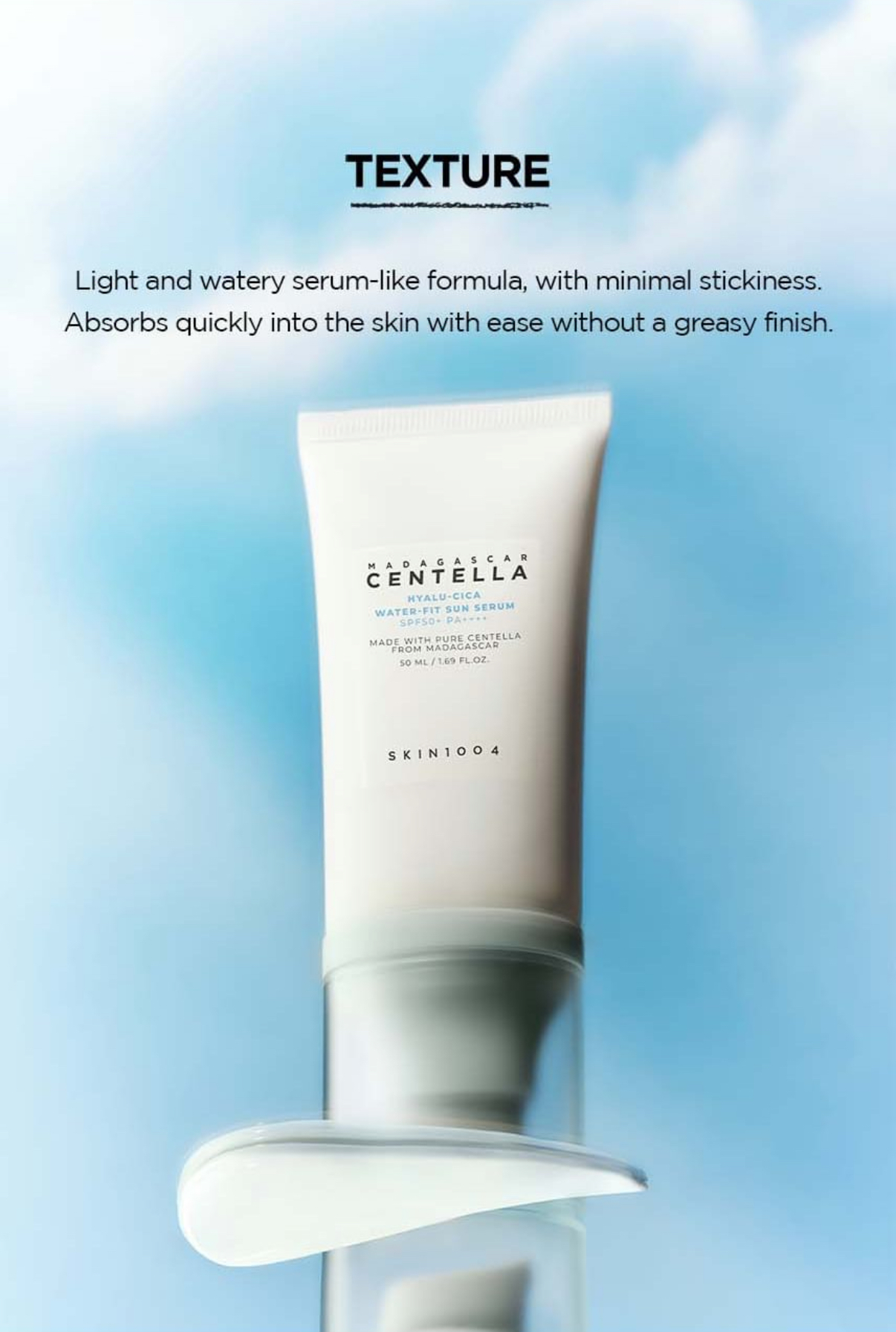 Crème solaire skin 1004 - Madagascar centella - Image 4