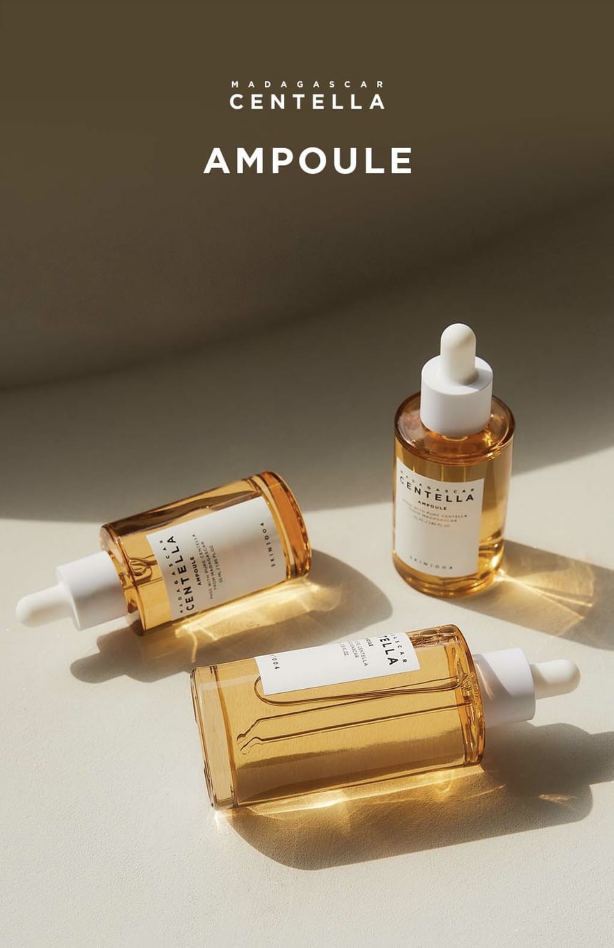 SKIN 1004 - Madagascar Centella Asiatica 100 Ampoule - Sérum 100 % à la centella asiatica de Madagascar
