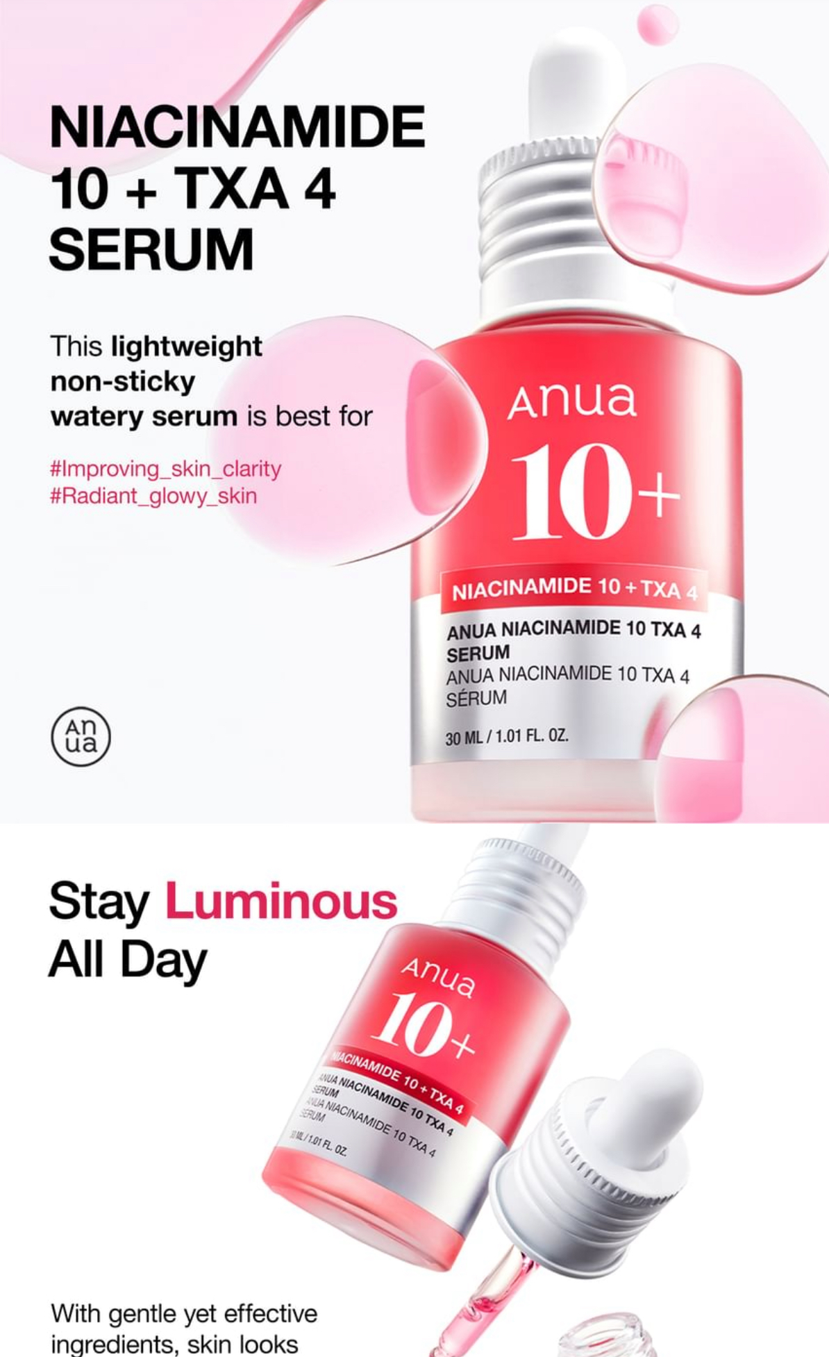 Anua - Niacinamide 10 TXA 4 Serum Bundle Set