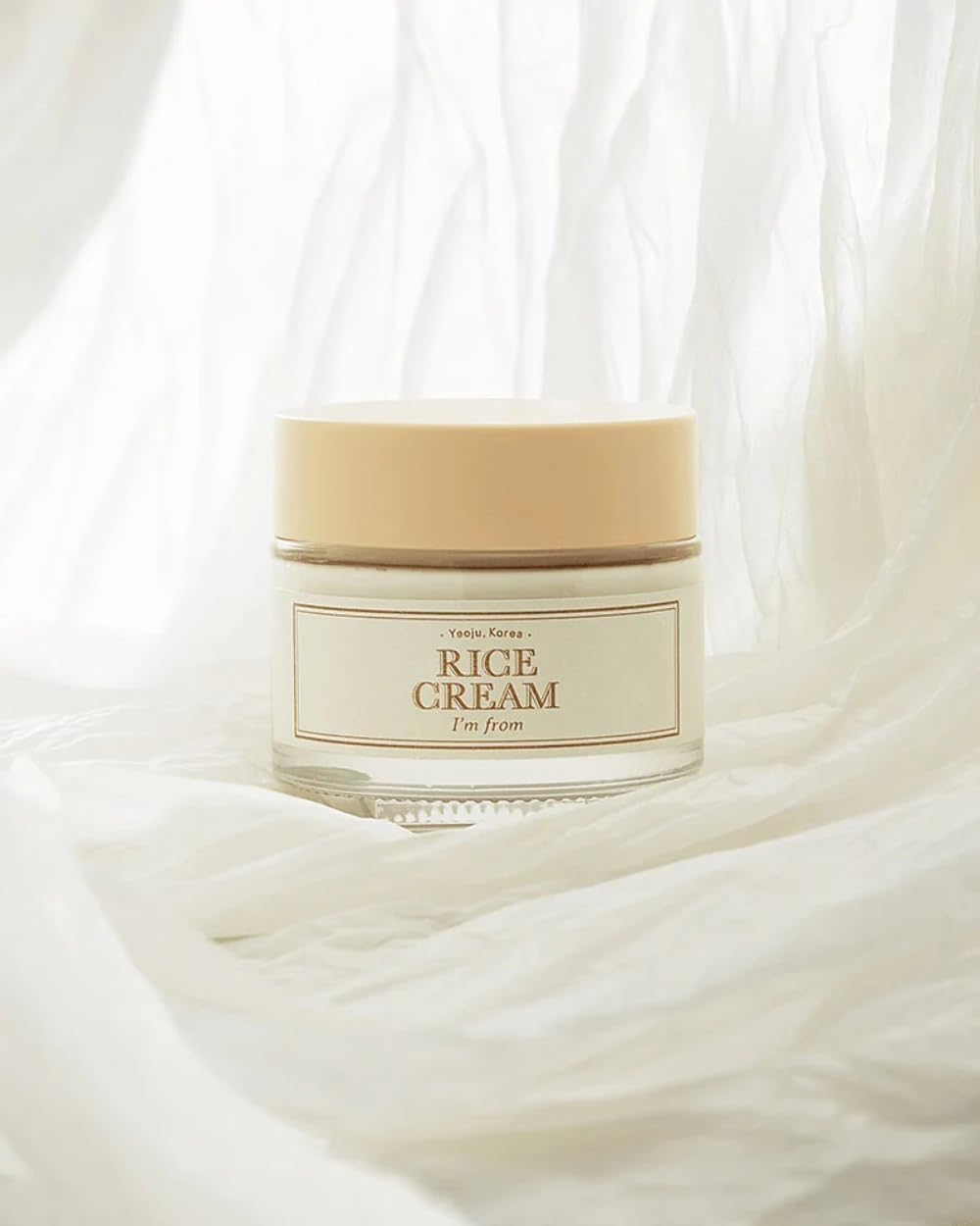 Crème de riz 1,69 once, 41 % d’essence de son de riz avec céramide | Regard éclatant, Améliore l’hydratation de la barrière cutanée, Nourrit en profondeur, Apaisant pour unifier le teint, K beauty - Image 2